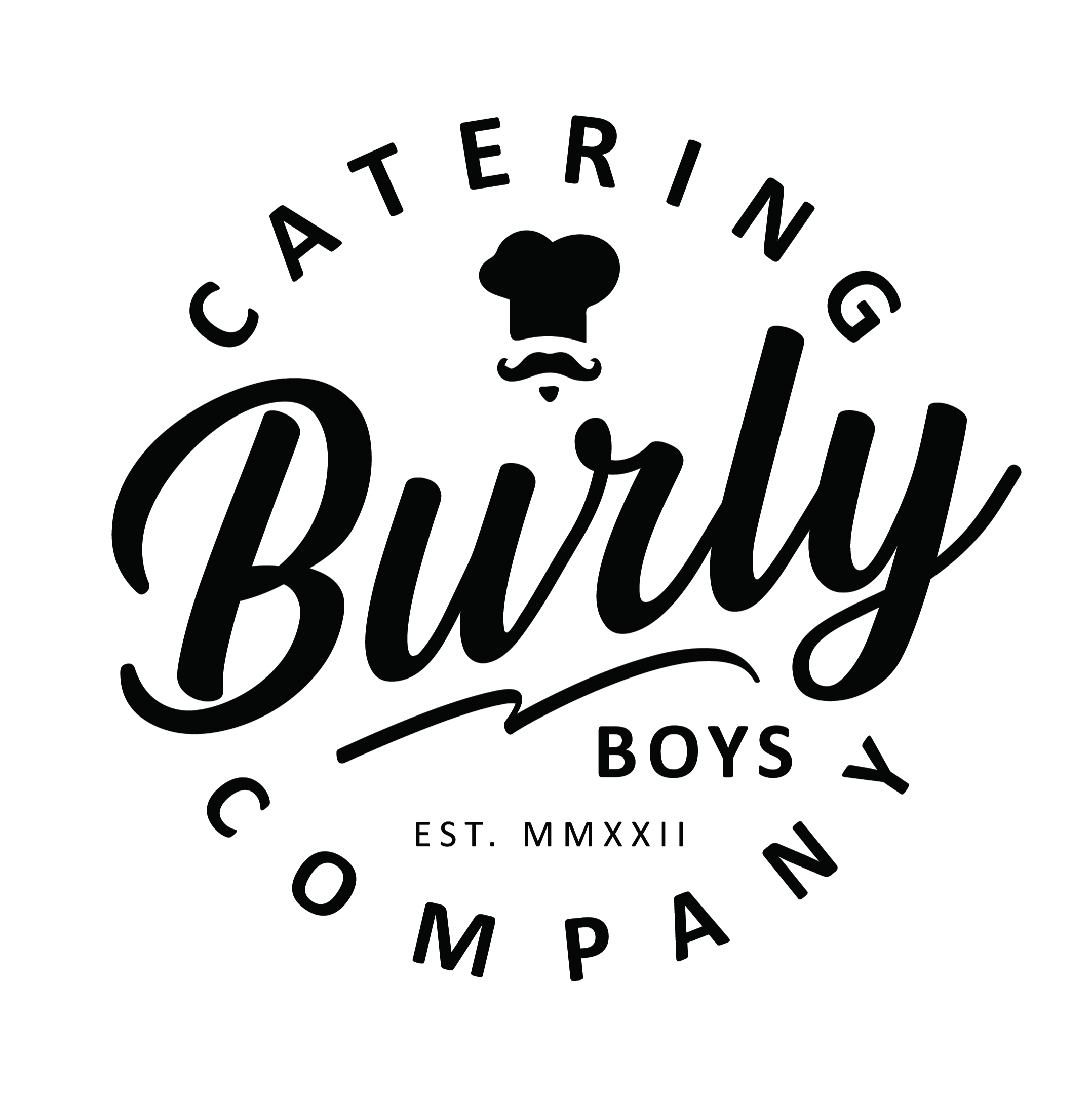 Burly Boys Catering Co. — brand applications